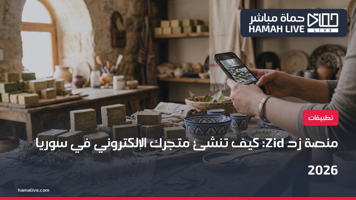 صورة تعبيرية: منصة زد Zid: كيف تنشئ متجرك الإلكتروني في سوريا 2026